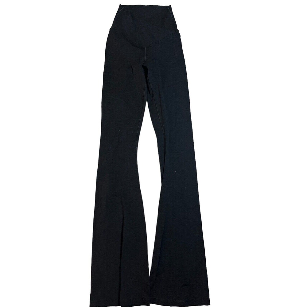 Black Offline By aerie wide leg Athletic Leggings‎ size xs